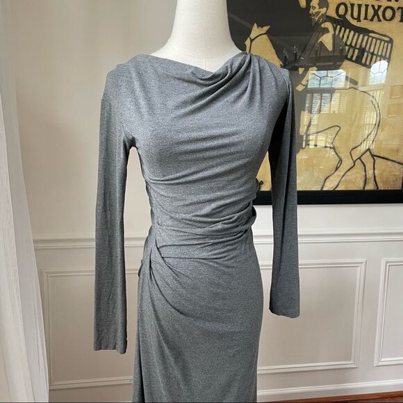 MM LaFluer The Annabel Dress Charcoal XS - Picture 3 of 7